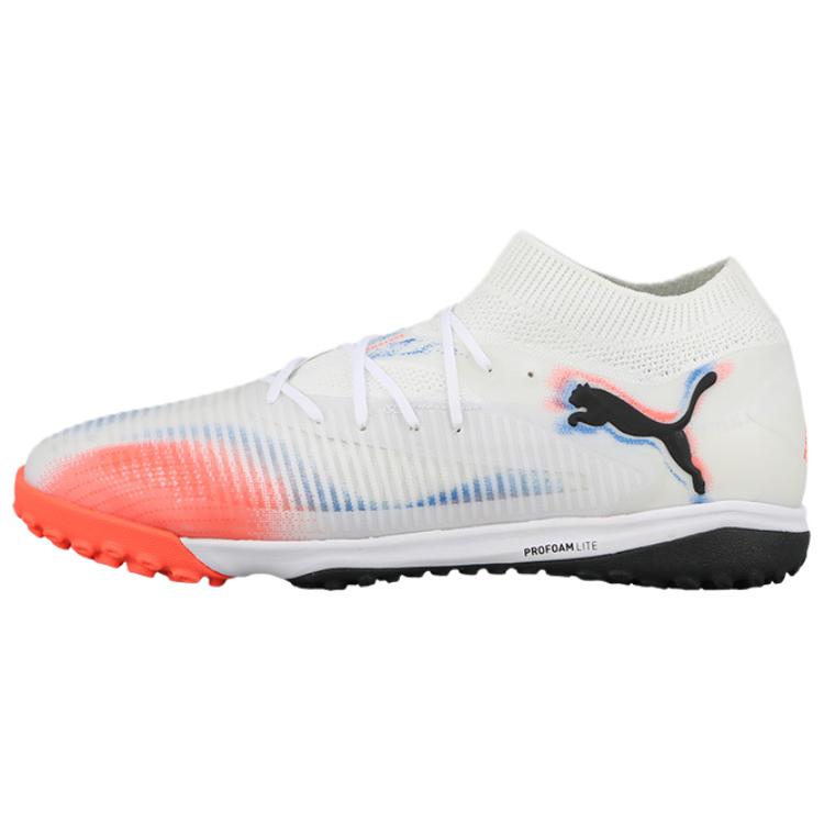 PUMA Бутсы для игры в футбол на газоне FUTURE 8 TF унисекс белые красные