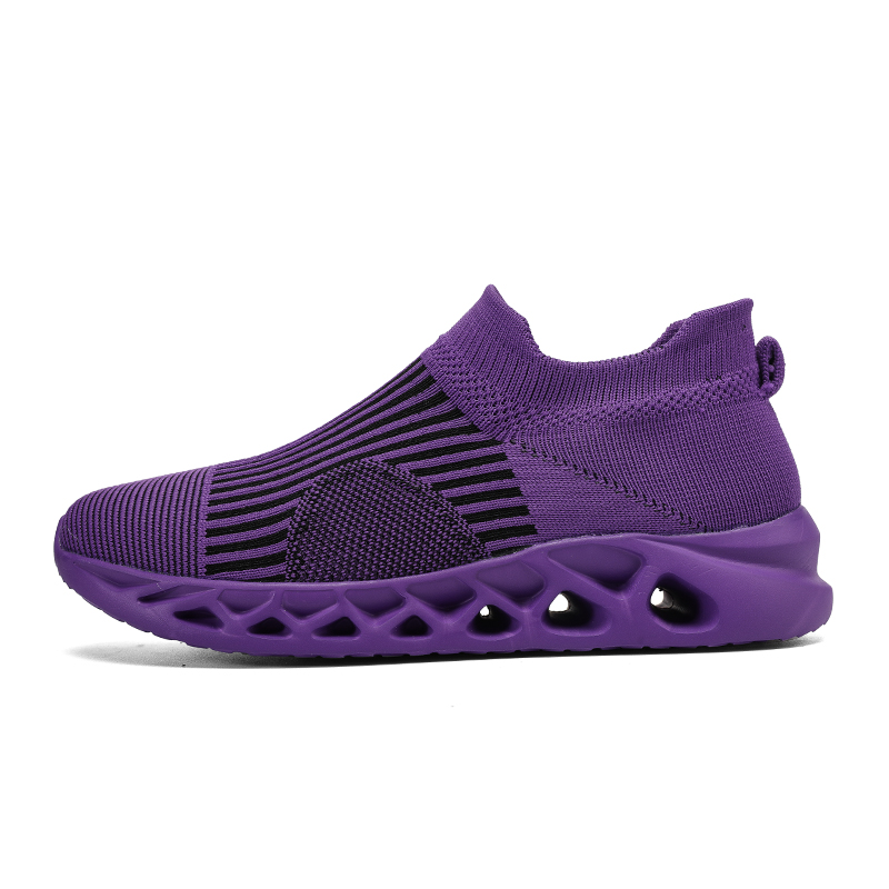 

Green feet Износостойкие амортизирующие мидтопы повседневные унисекс фиолетовые, цвет Purple
