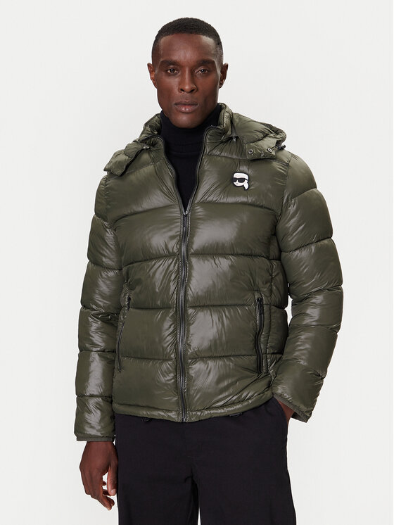 

Зимняя куртка regular fit 505022554590 Karl Lagerfeld, зеленый