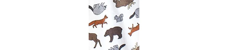 Уютный спальный мешок из хлопкового трикотажа с длинными рукавами Hudson Baby, Animal Adventure — фото 2