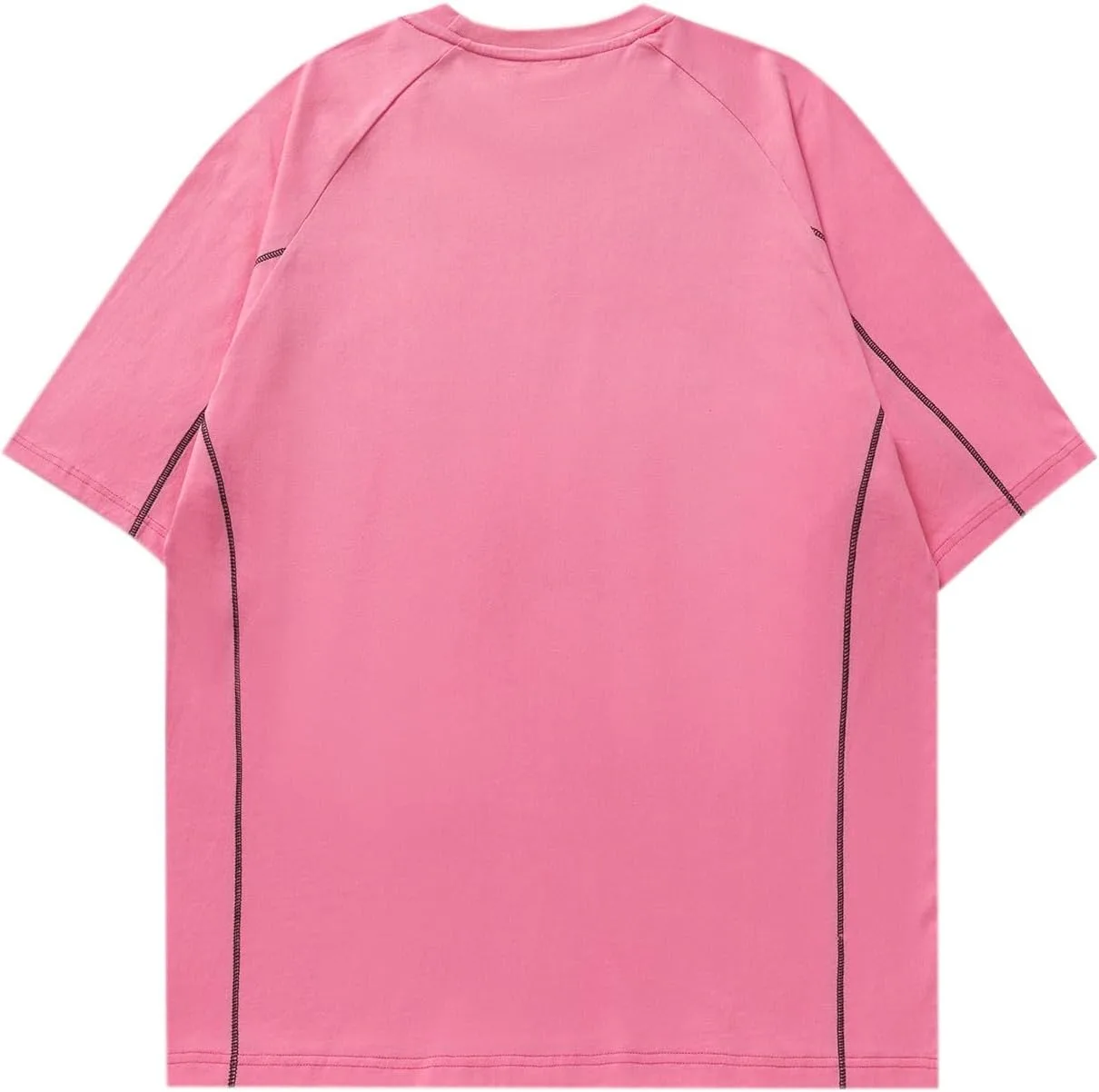 Футболка мужская 2024 Oversized Cotton Crew Neck Short Sleeve — фото 3