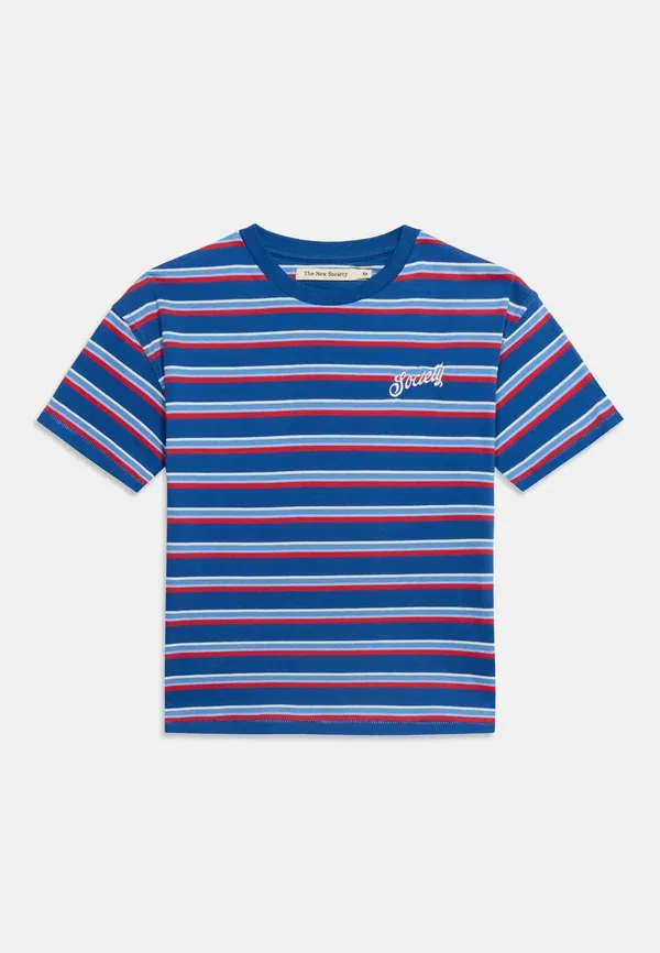Футболка Ciclan mini stripes print t-shirt The New Society, цвет глубокий синий морской