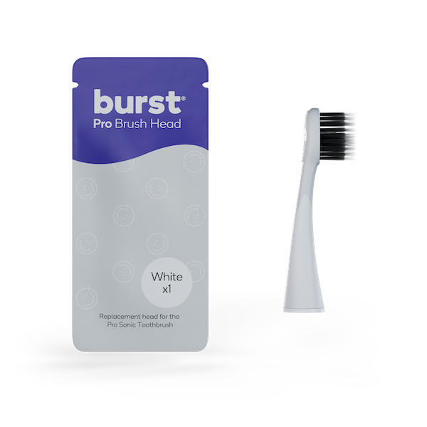 

Белая головка щетки, 1 шт. Burst Oral Care