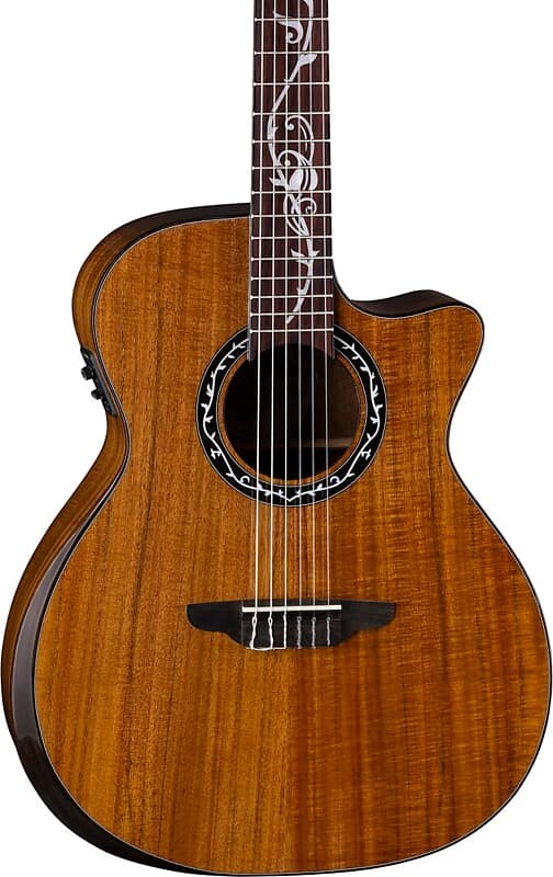 

Акустическая гитара Luna Vineyard Koa Bevel Nylon Acoustic-Electric Classical Guitar
