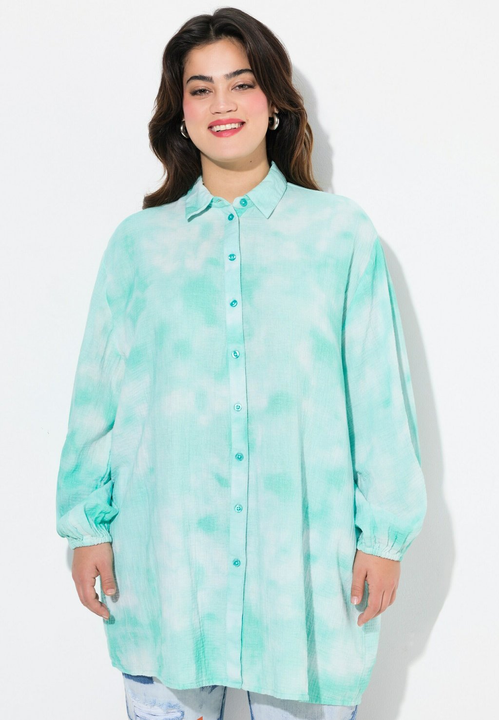 

Рубашка BATIKMUSTER Angel of Style, бирюзовый