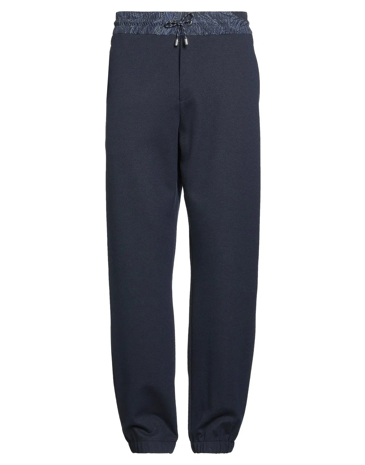 Штаны из твила ETRO Midnight blue