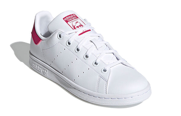 Кроссовки оригиналы stan smith j Adidas, белый — фото 3