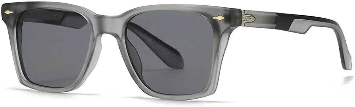 

Винтажные женские солнцезащитные очки класса люкс с заклепками, градиентные линзы, защита от УФ-излучения UV400. Мужские солнцезащитные очки TOIPASTN, Grey Grey