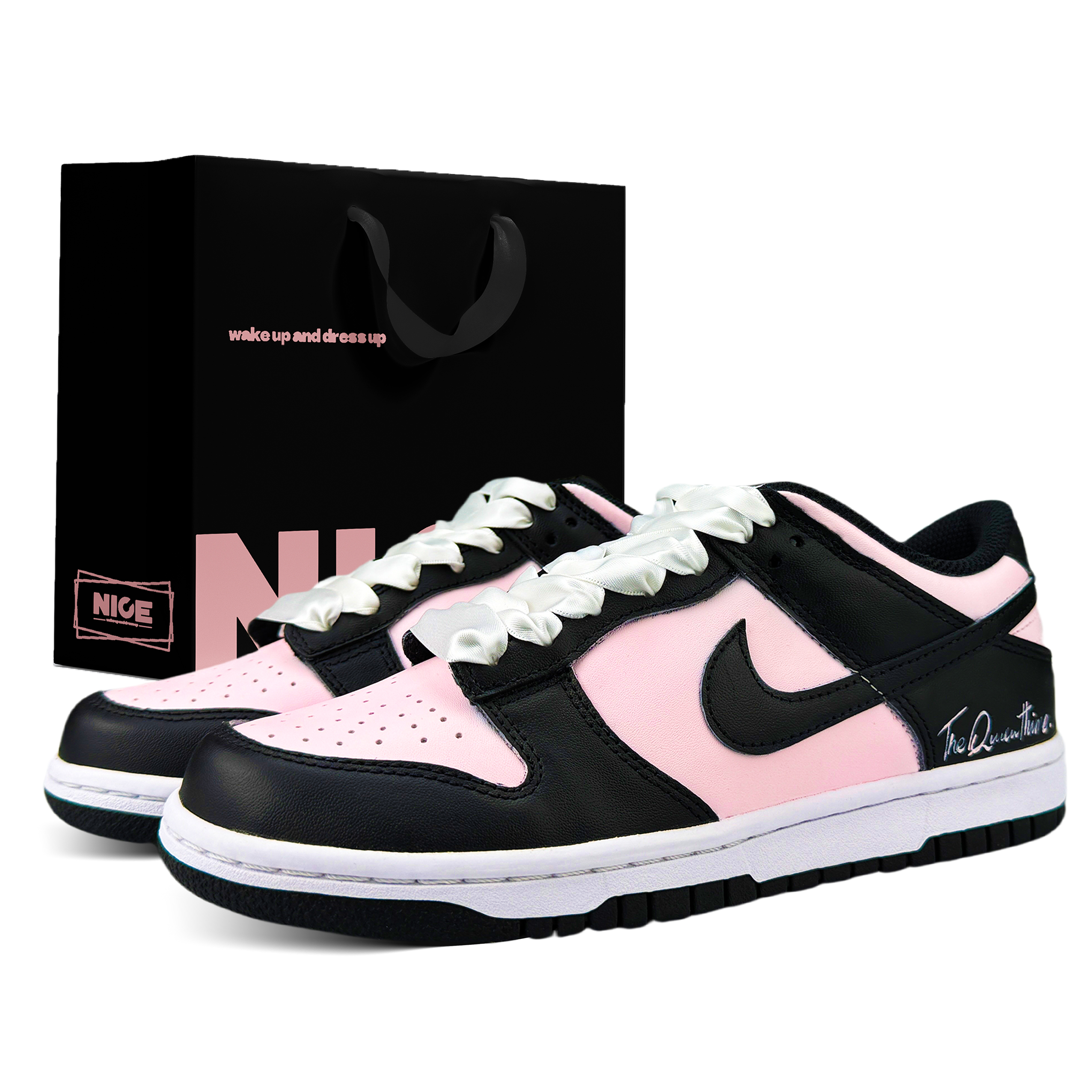 

Детские кроссовки для скейтбординга Dunk Low Top для подростков Nike, черный