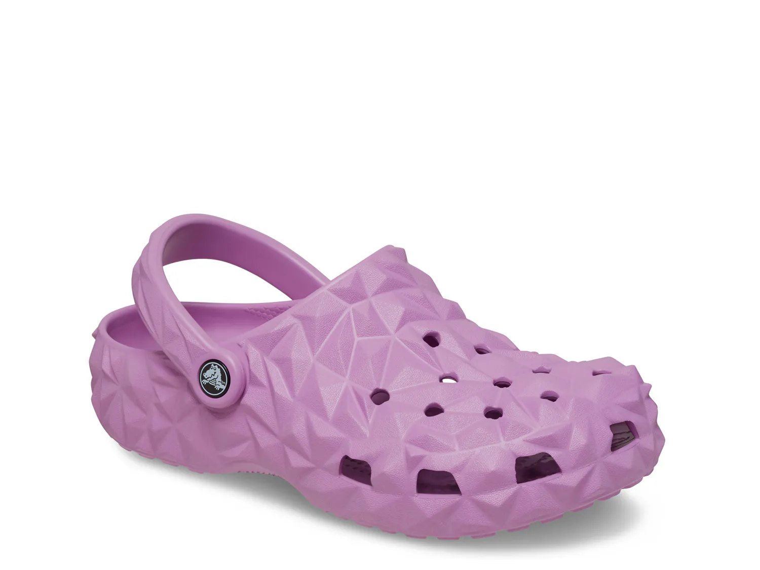

Сабо Classic Geometric Clog Crocs, фиолетовый
