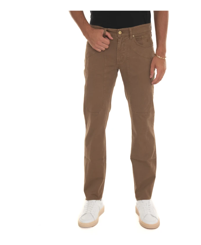 

Узкие брюки с пятью карманами Jeckerson, коричневый