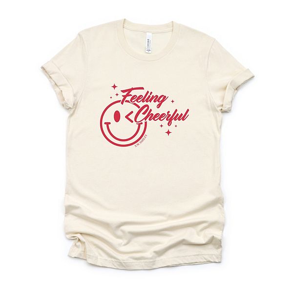 

SWSmiley feeling cheerful sparkle - женская футболка с коротким рукавом и принтом Simply Sage Market, Cream, Зеленый, SWSmiley feeling cheerful sparkle - женская футболка с коротким рукавом и принтом Simply Sage Market, Cream