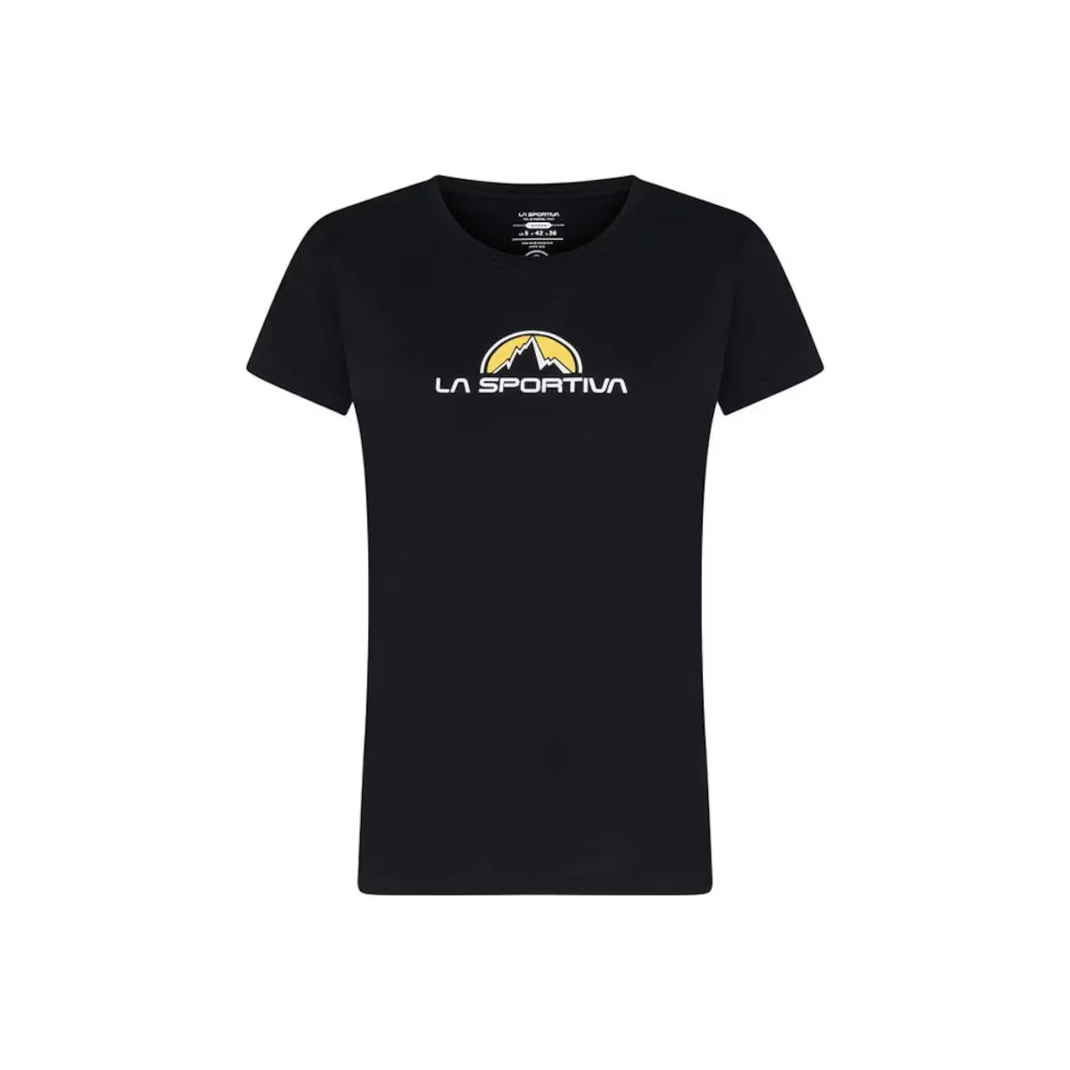 

Женская фирменная футболка Black La Sportiva для скалолазания, чёрный