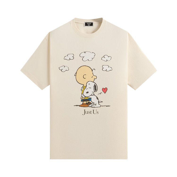 

Футболка Kith For Peanuts Charlie Brown Just Us Tee, Sandrift
