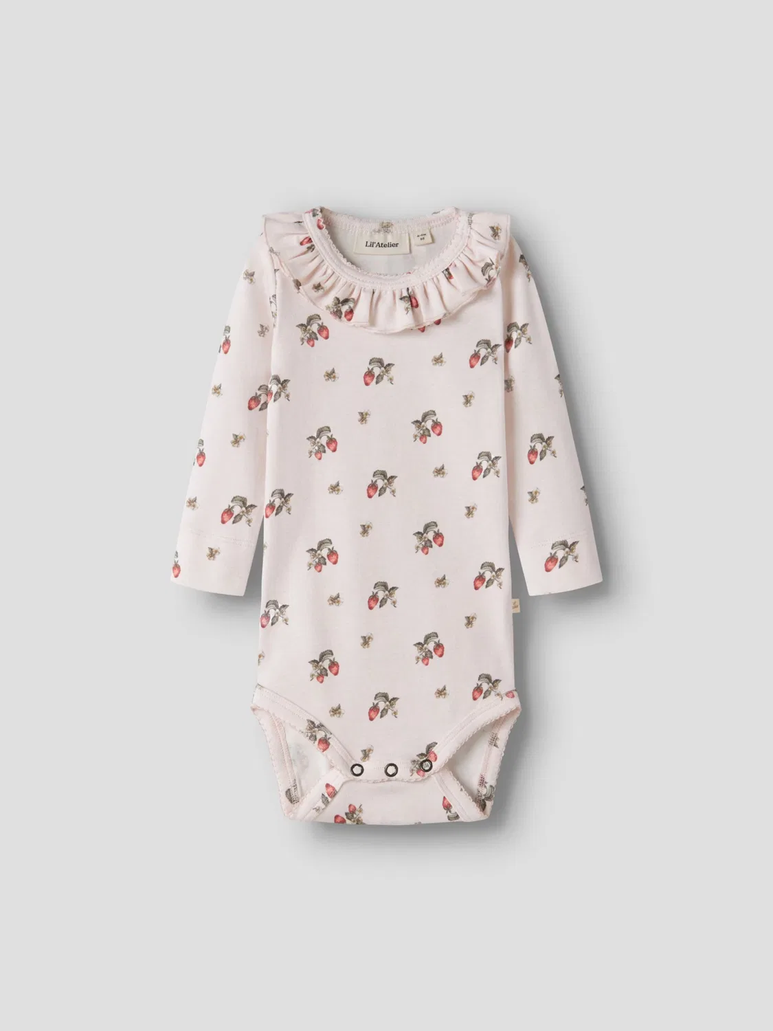 Комбинезон/Боди Lil'Atelier, Pink/Rose — фото 3