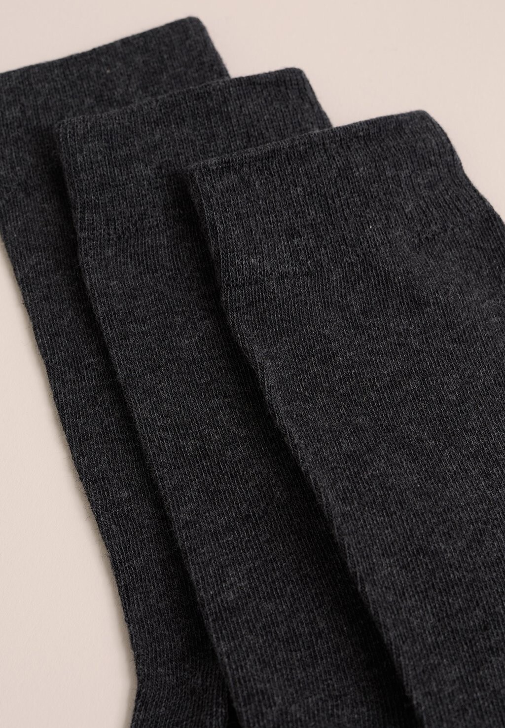 

Носки 3 Pack WE Fashion, смесовые темно-серые