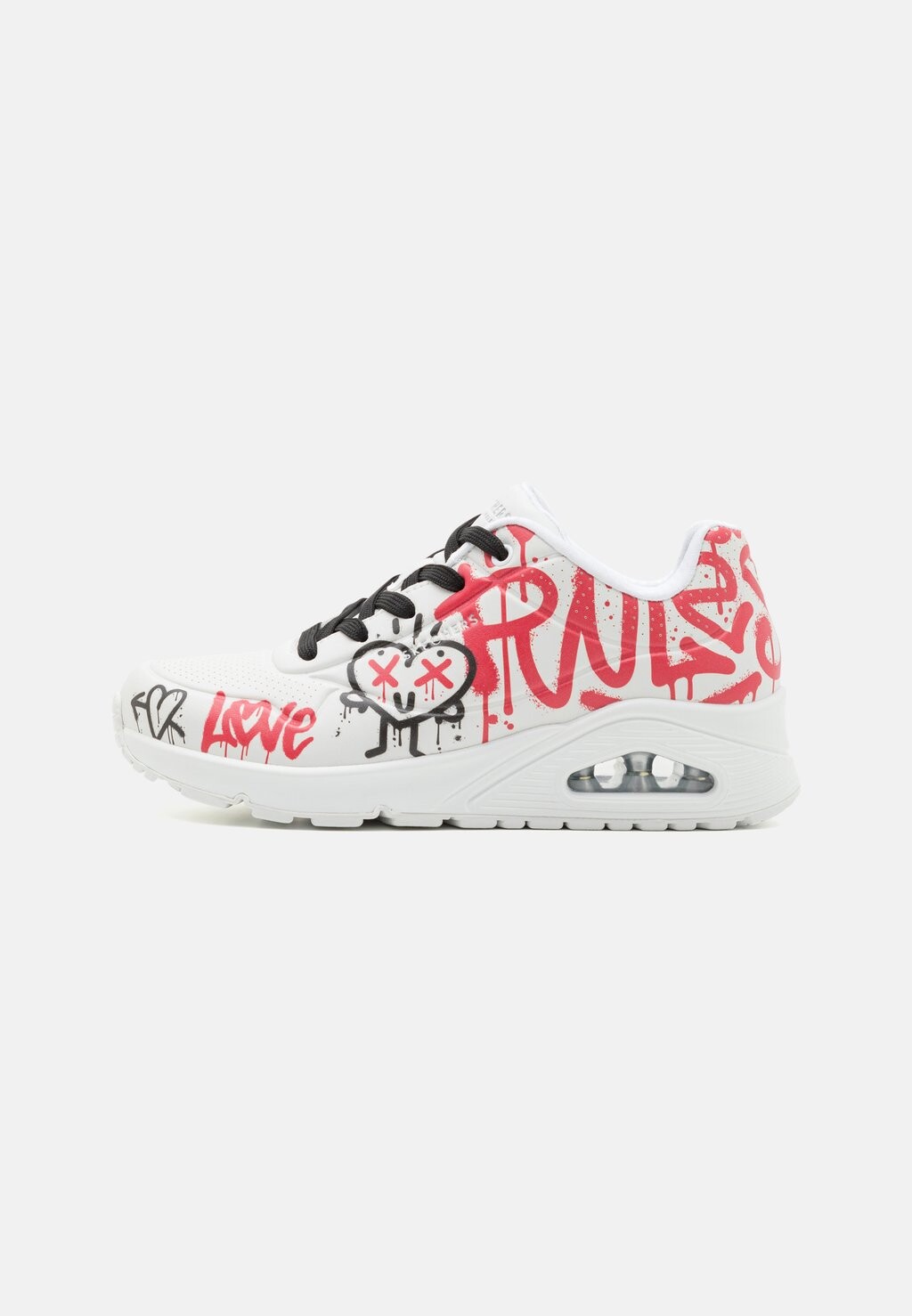 

Кроссовки Skechers Uno Lace-up, белый/красный/черный