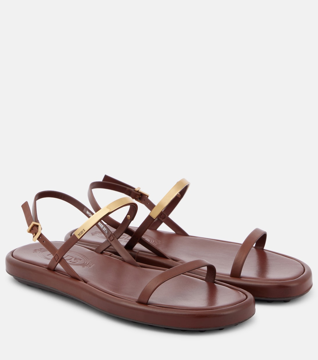 Кожаные сандалии Tod's, Magano