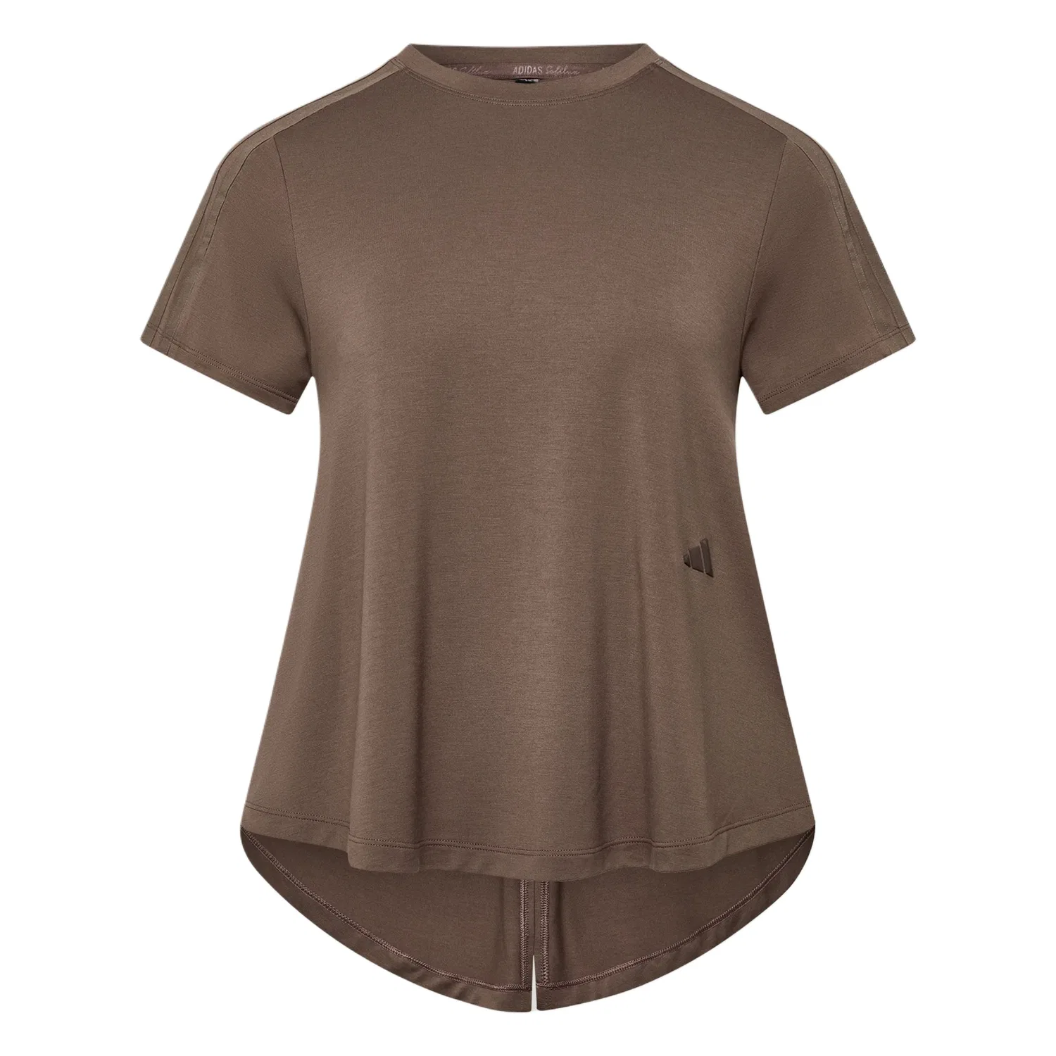 Футболка женская с круглым вырезом Adidas, Stratum Dark Earthy Brown