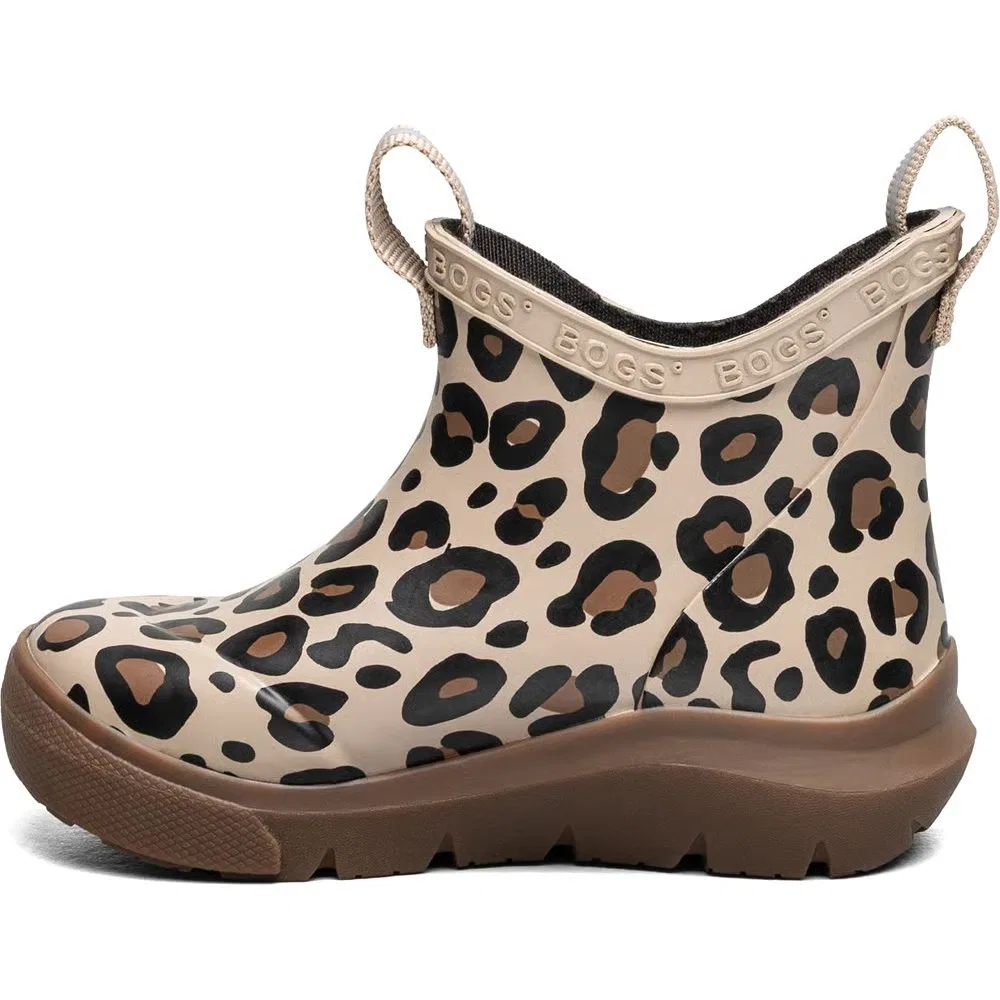 Детские водонепроницаемые ботинки Skyline Rain Chelsea Bogs, Taupe Multi — фото 4