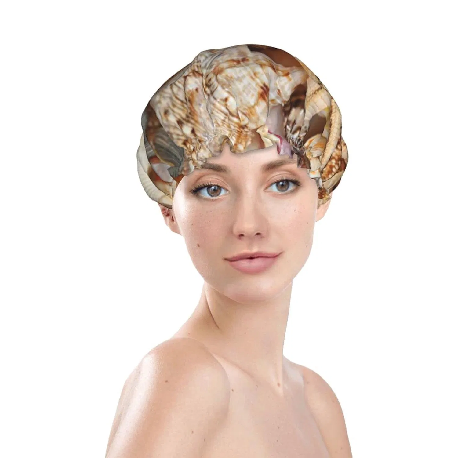 Шапочка для душа Waterproof Polyester, OCELIO — фото 3