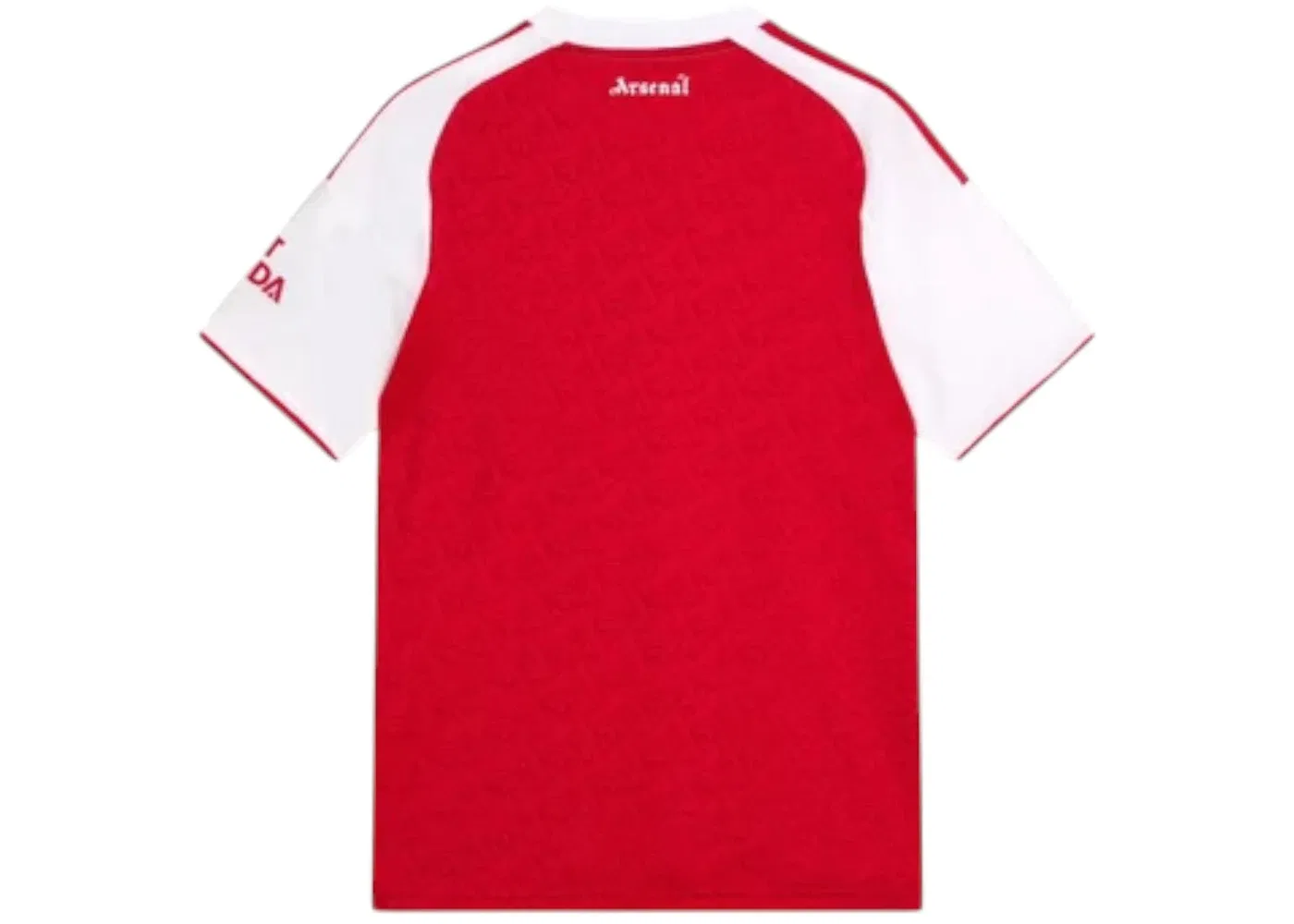 Мужская футболка с принтом Arsenal 25/26 Home Shirt Adidas, Red/White — фото 2