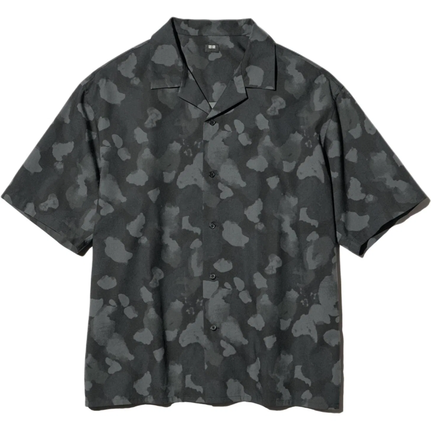 Рубашка SS26, Black, UNIQLO