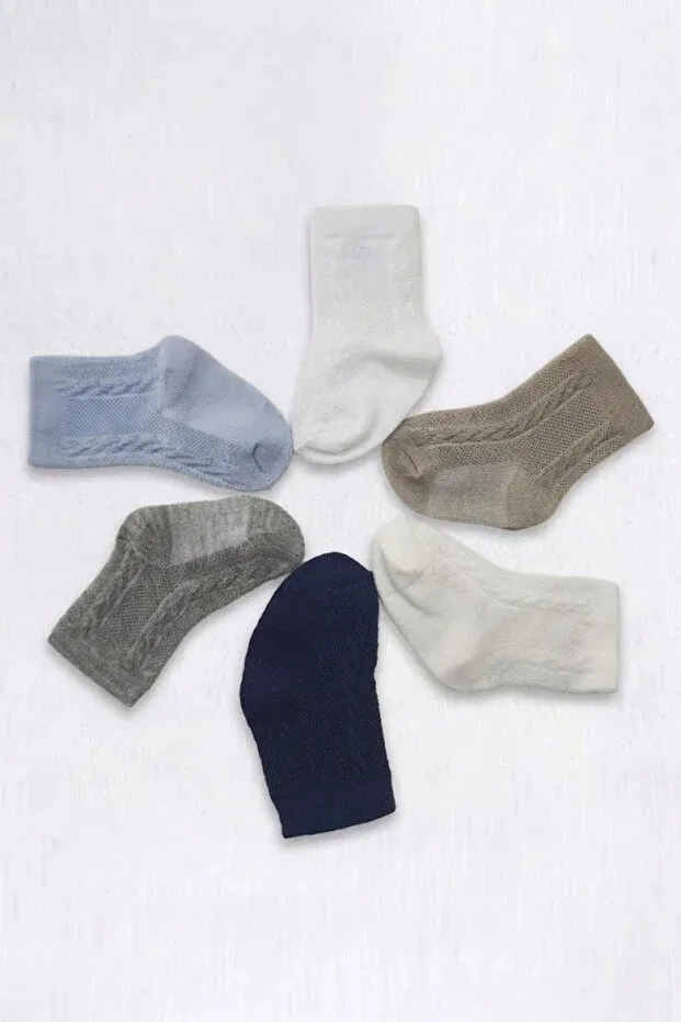 Детские носки для мальчиков полосатые Cocole Socks, Multicolor — фото 3
