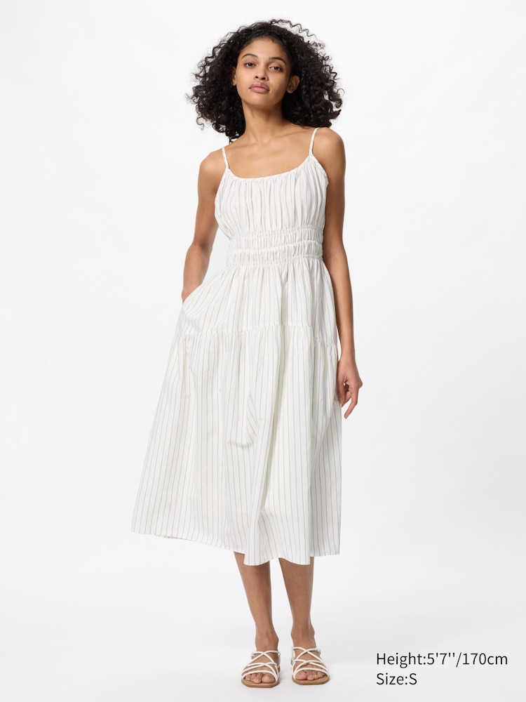 

Платье-Комбинация из льна Uniqlo, цвет 01 белый