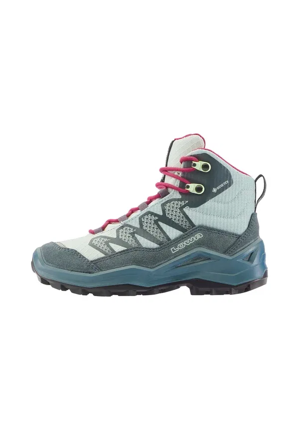 Ботинки с мембраной GORE-tEX, Maddox pro gtx mid jr unisex, Lowa, Petrol/Pink, розовый