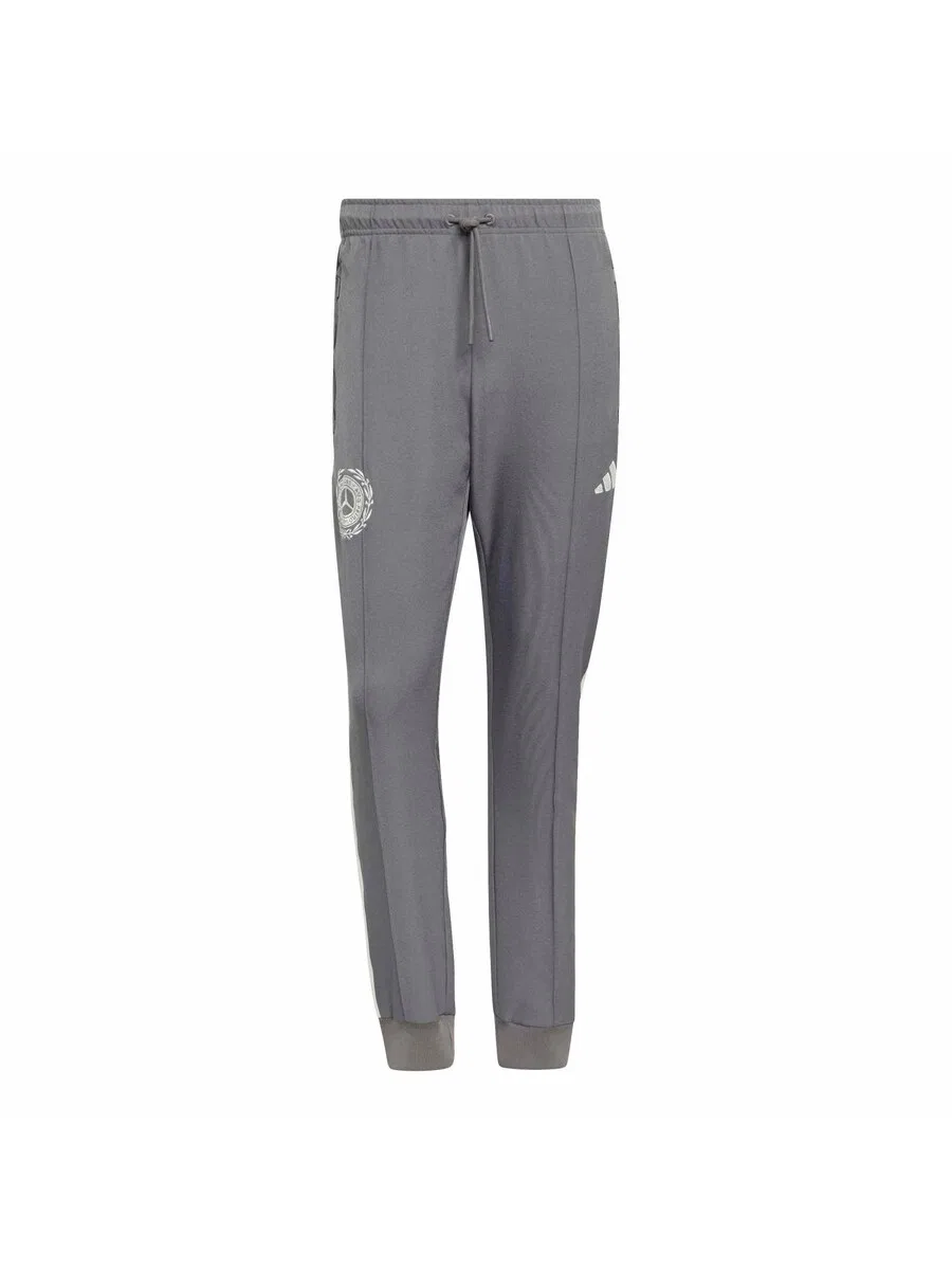 Спортивные брюки ADIDAS PERFORMANCE Tapered Workout Pants 'MER SA ICN' темно-серого цвета