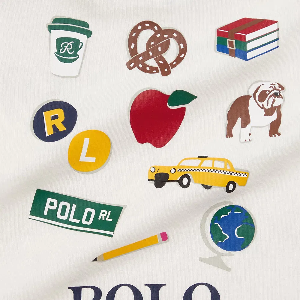 Детская футболка для мальчиков Polo Ralph Lauren, White — фото 3