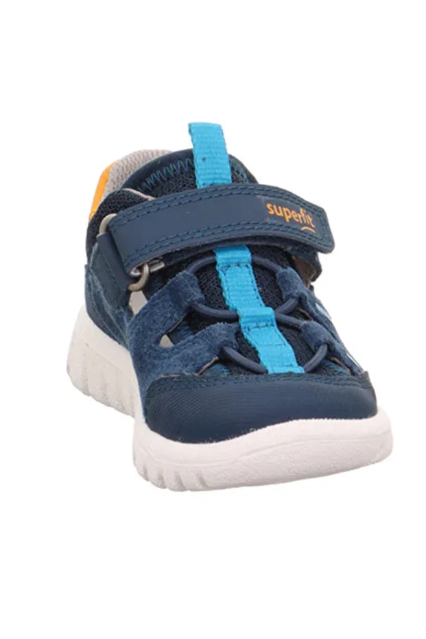 Детские туфли для мальчиков с графическим принтом Superfit, Blue