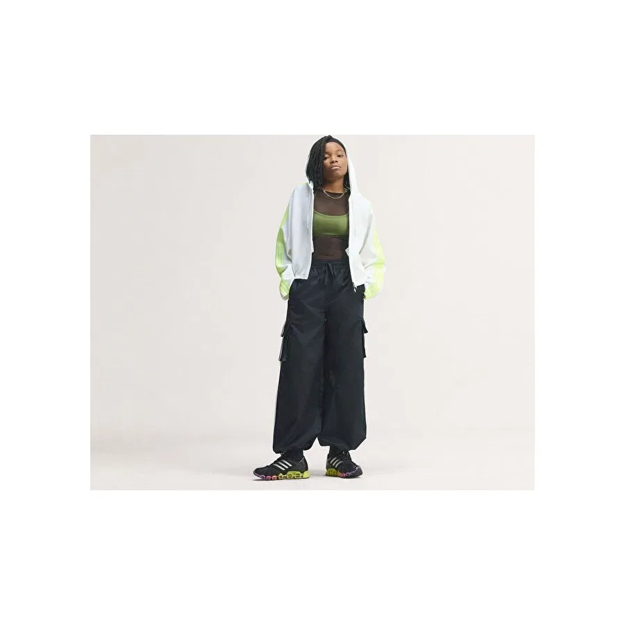 Женские спортивные брюки-карго из твила Firebird Adilenium Twill Cargo Pant, adidas, Черный — фото 3