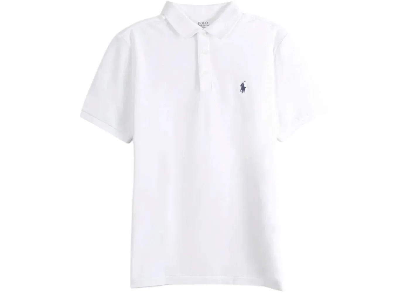 Мужское поло с коротким рукавом Polo Ralph Lauren, White