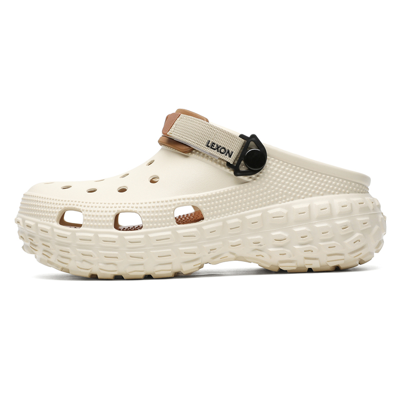 

LEXON Клоги унисекс бежево-коричневые, цвет Beige Brown