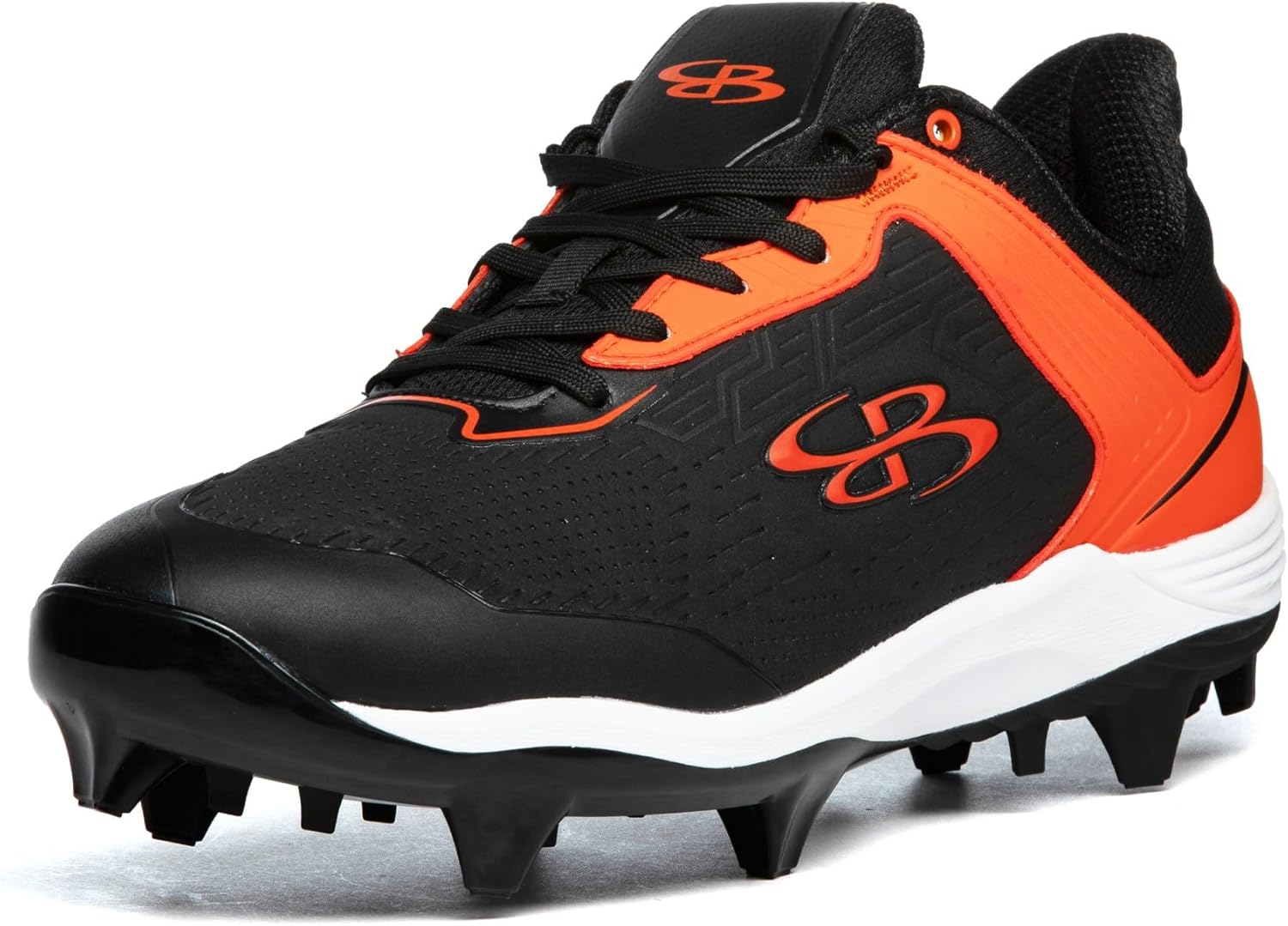 

Бутсы Boombah Viper Pro для мужчин с формованной подошвой - несколько вариантов цвета - разные размеры, черный/оранжевый