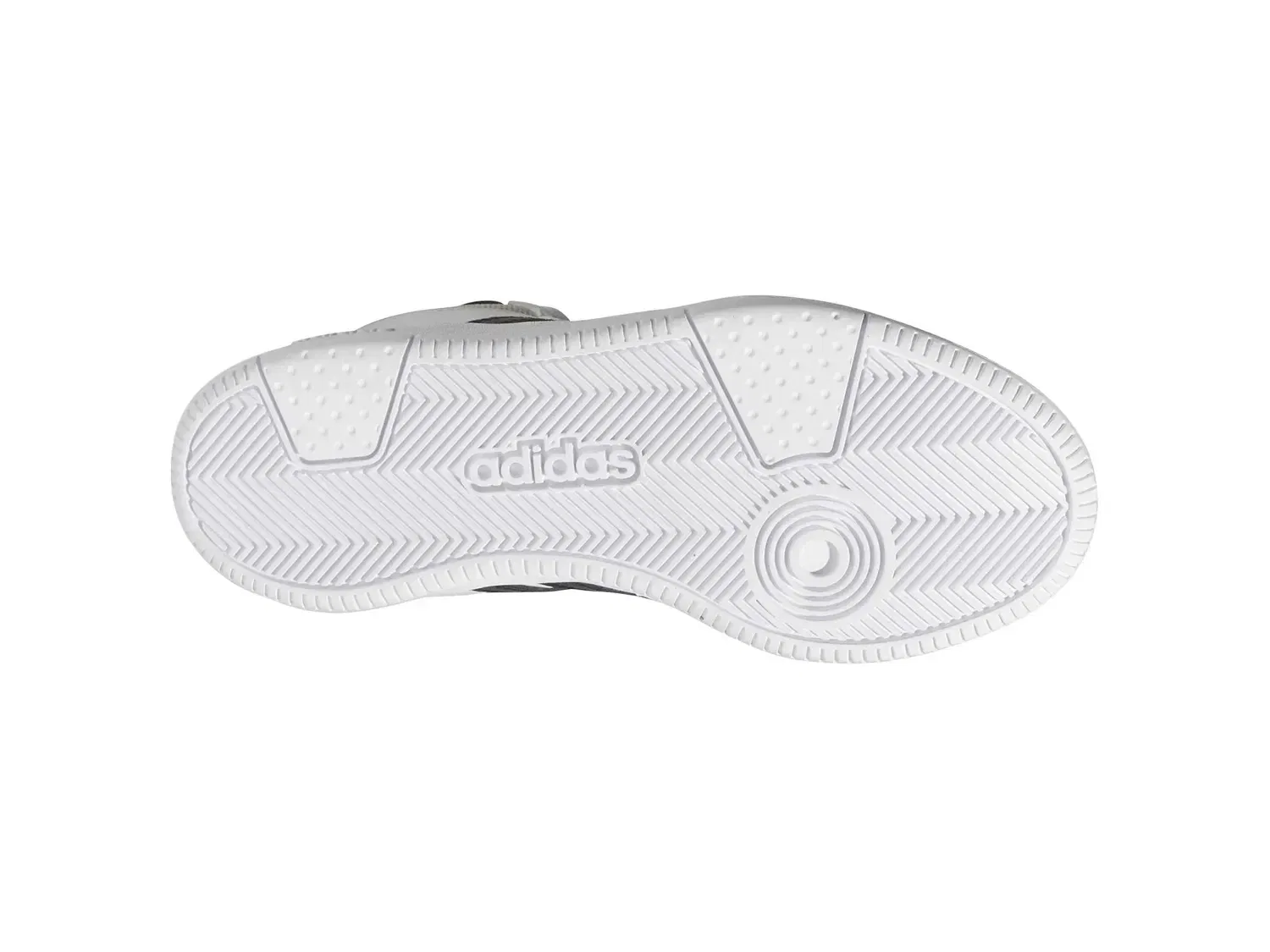 Кроссовки высокие Hoops Mid Classic, adidas, белый — фото 4