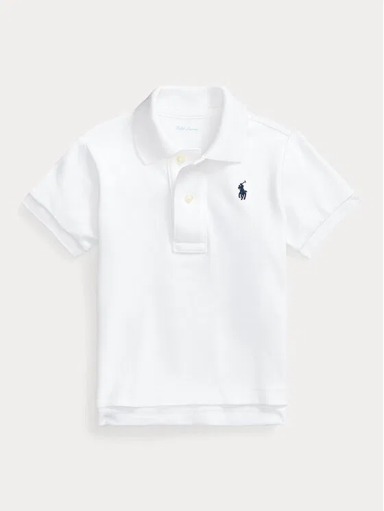 Поло regular fit Polo Ralph Lauren, белый — фото 2