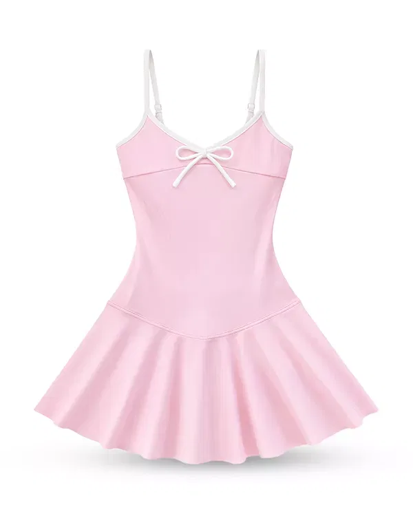 Детское платье для девочек без рукавов KatieJ NYC, Baby Pink