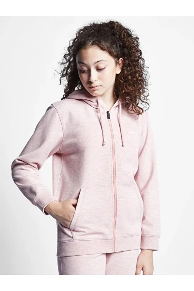 Детский спортивный комплект для девочек на молнии с капюшоном Lescon, Pink