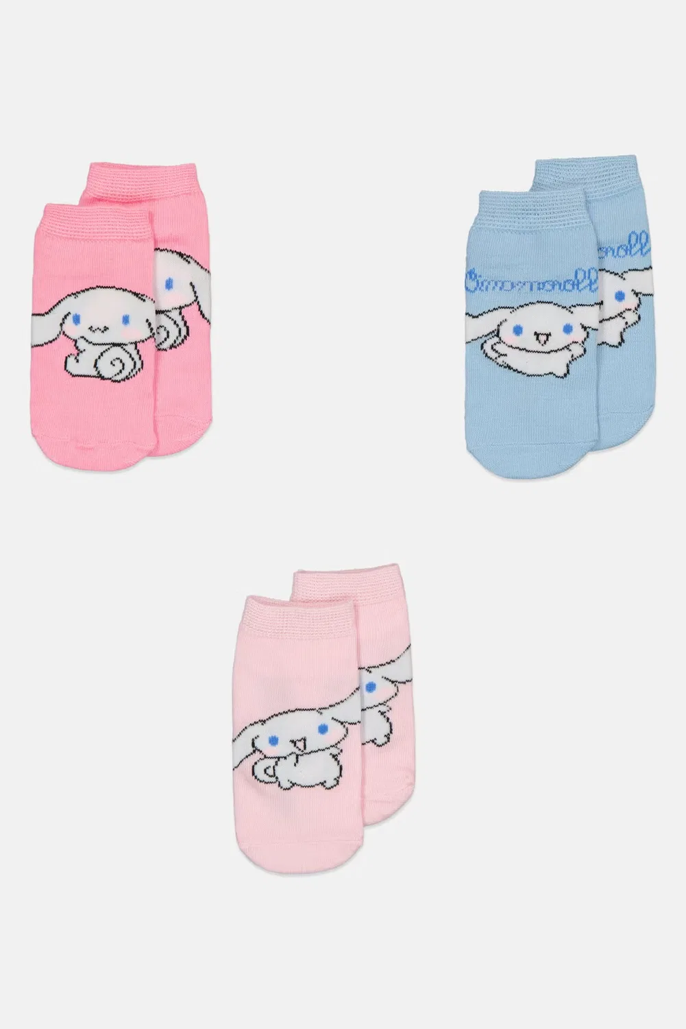 Носки детские с принтом Cinnamoroll Sanrio, разноцветный — фото 4