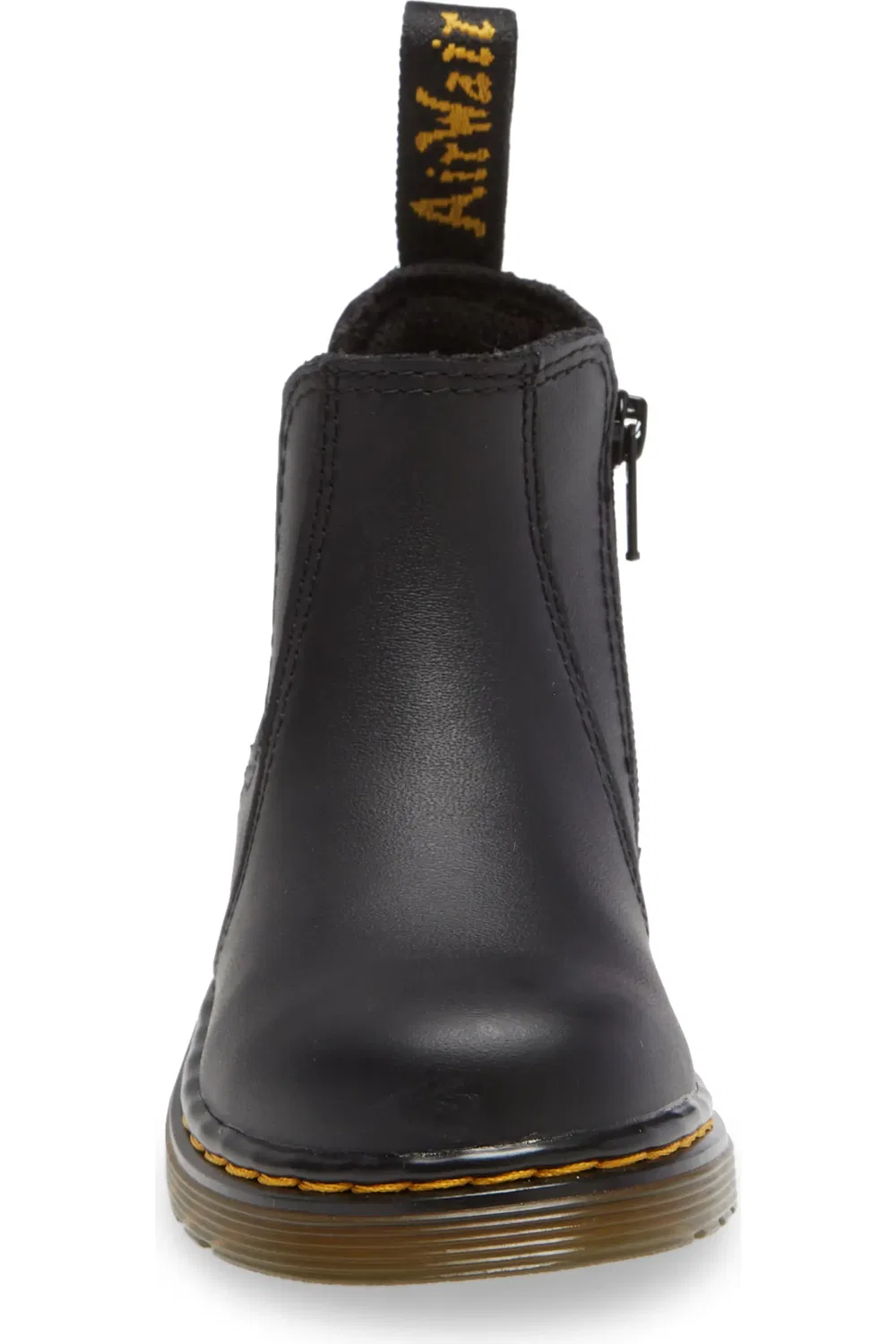 Ботинки челси Dr. Martens 2976, детские, на молнии, черные — фото 4