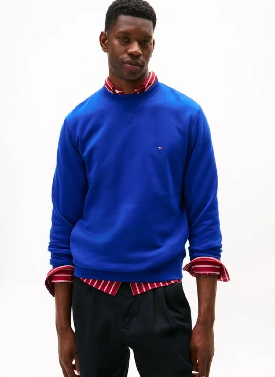 Свитшот Tommy Hilfiger Essential Seasonal Fleece, синий