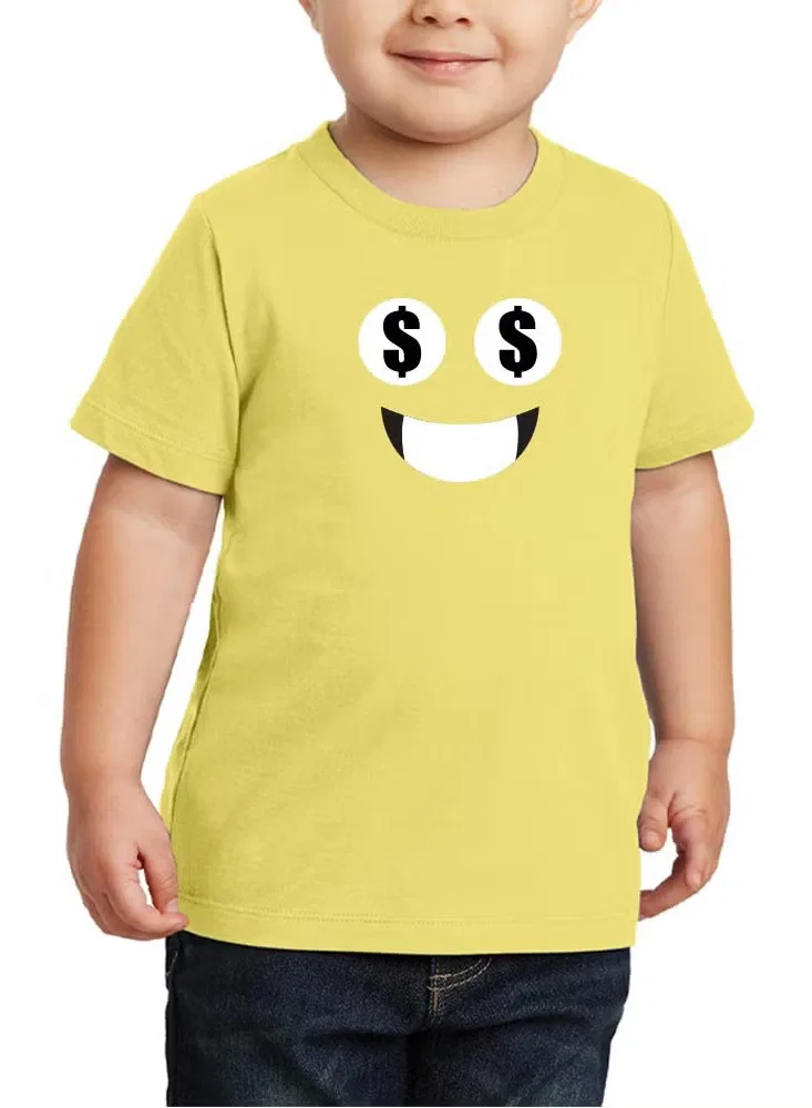 Комплект футболок с принтом смайлика Printshop4Me, желтый — фото 4