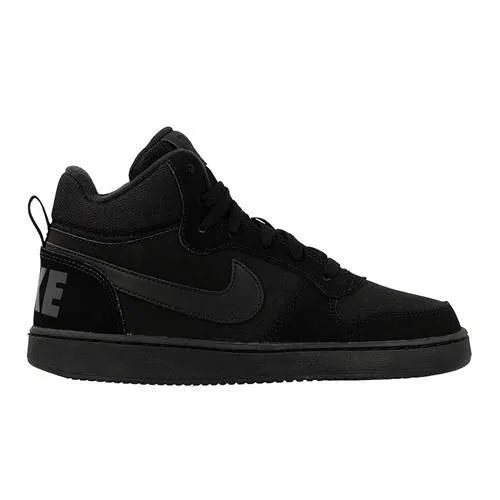Детские кроссовки Nike Court Borough Mid GS, Schwarz — фото 2