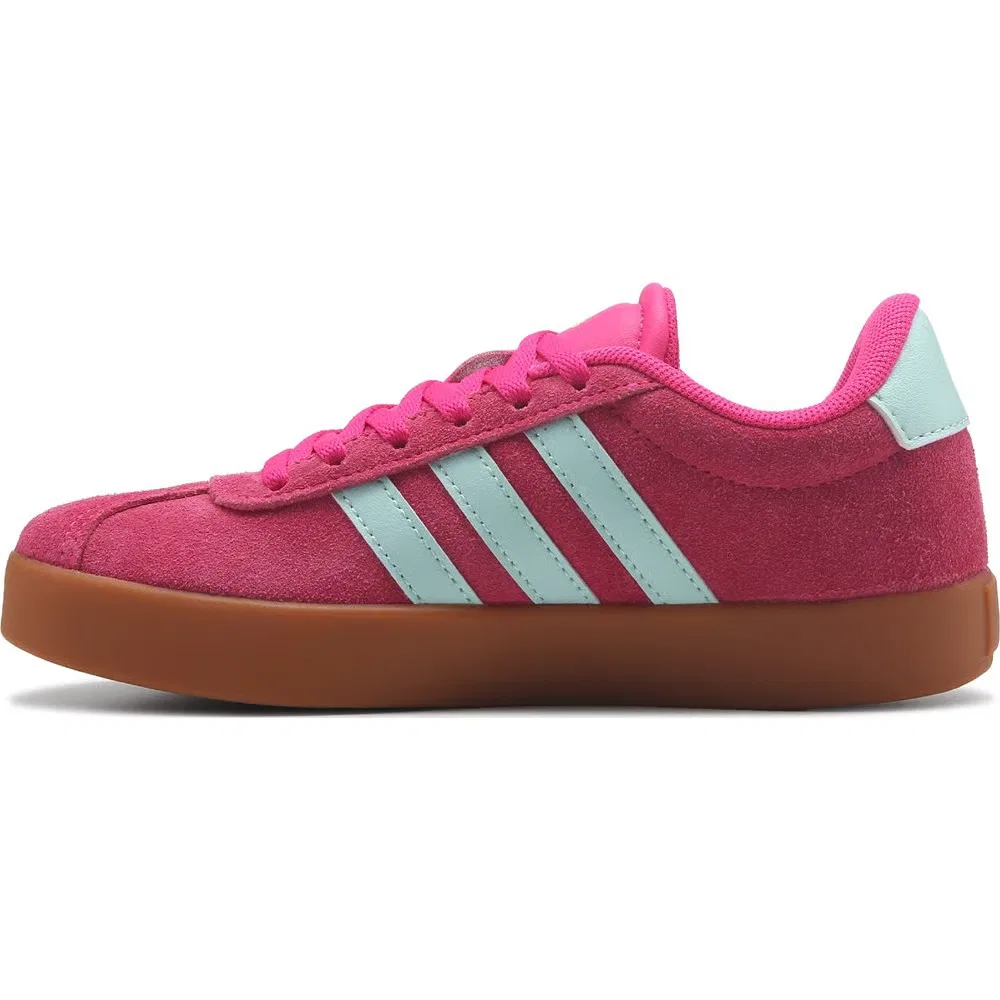 Детские кроссовки VL Court 3.0 Adidas, Pink/Blue — фото 3