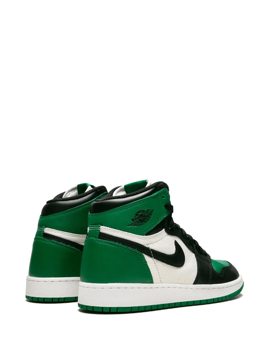 Кроссовки Air Jordan 1 Retro High, зеленый — фото 3
