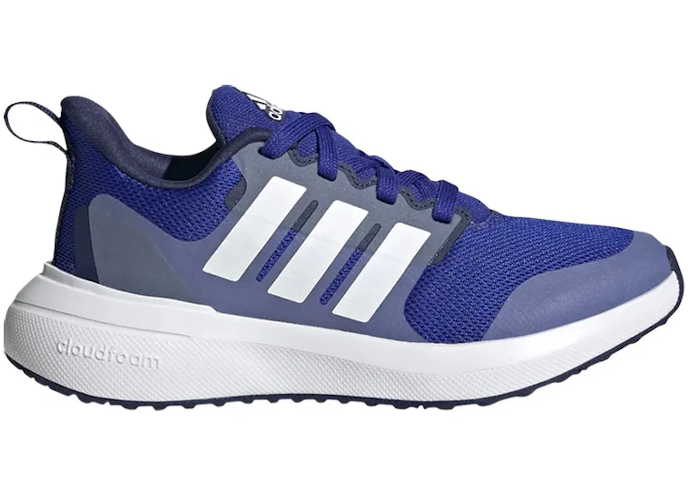 Детские кроссовки с технологией Cloudfoam Adidas Fortarun 2.0 Cloudfoam Adidas, Lucid Blue/Cloud White/Blue Fusion