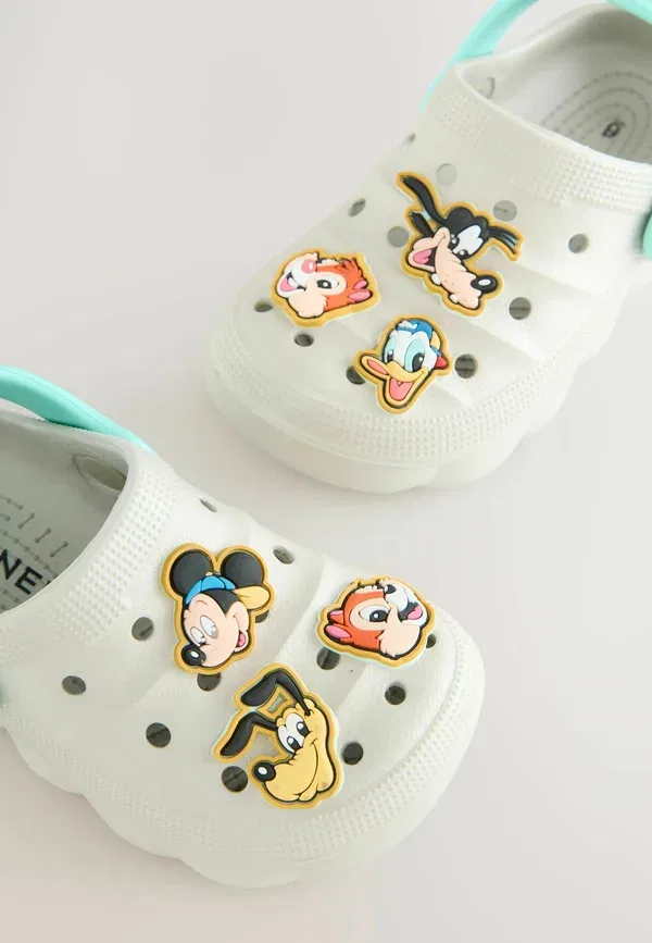 Обувь для новорожденных, синтетика, Mickey and Friends, Next, серый — фото 4